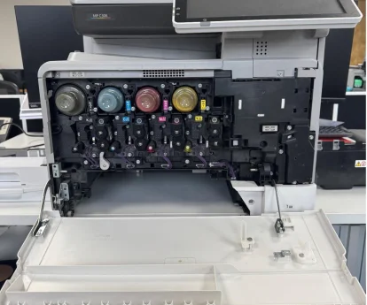 Inception - Yazıcınızdaki atık toner şişesini değiştirme