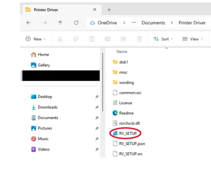 „Inception“ – spausdintuvo tvarkyklės įdiegimas „Windows 11“ sistemoje