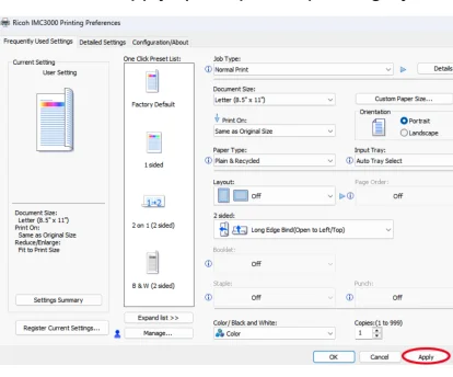 „Inception“ – spausdintuvo tvarkyklės įdiegimas „Windows 11“ sistemoje