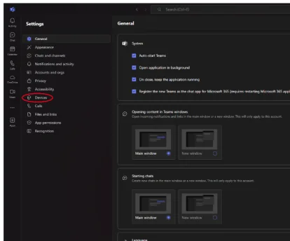 „Inception“ – kaip nustatyti „Microsoft Teams“ kamerą